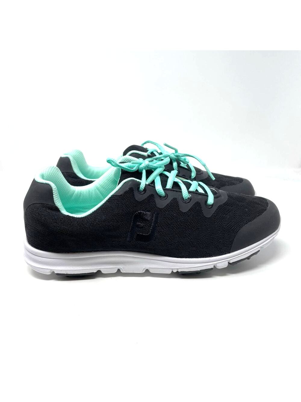 Enjoy | Women's Golf Shoes Black Turquoise 8 New!